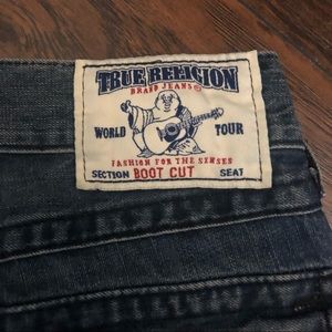 True Religion Brand Jeans Boot Cut Size 30